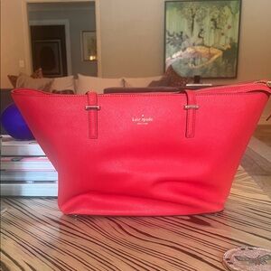 Kate Spade Vibrant Red Tote Bag